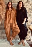 Sundaze Cheesecloth Bloomer Pant Hazelnut